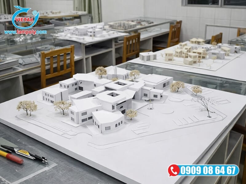 Tấm Formex 8mm ứng dựng làm mô hình có khả năng chịu lực