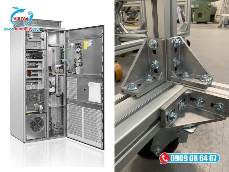 Nhôm tấm được gia công chuyên nghiệp trong gia công cơ khí, vỏ máy