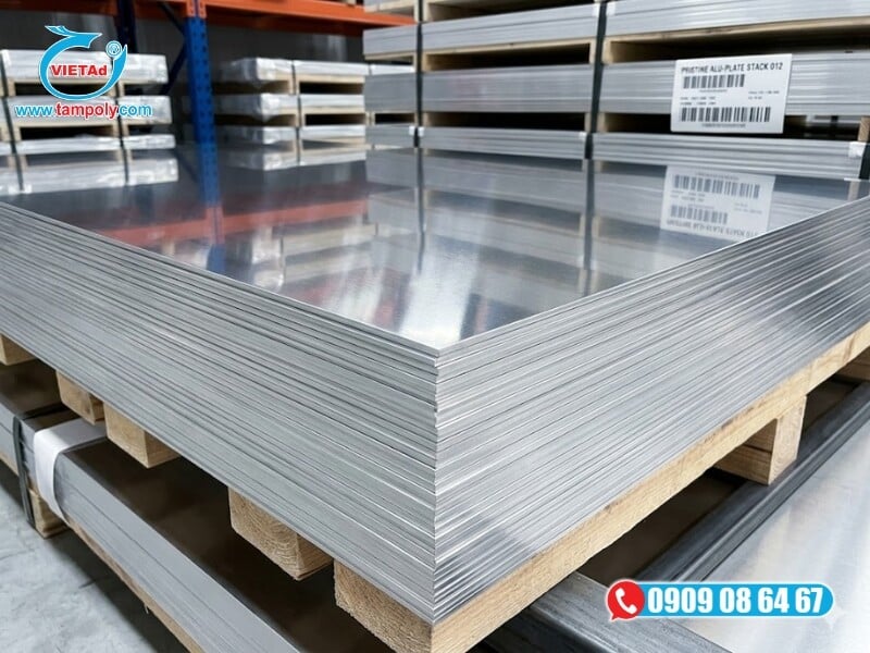 Vật liệu tấm QCV chuyên bán tấm nhôm Cần Thơ giá rẻ, hỗ trợ gia công