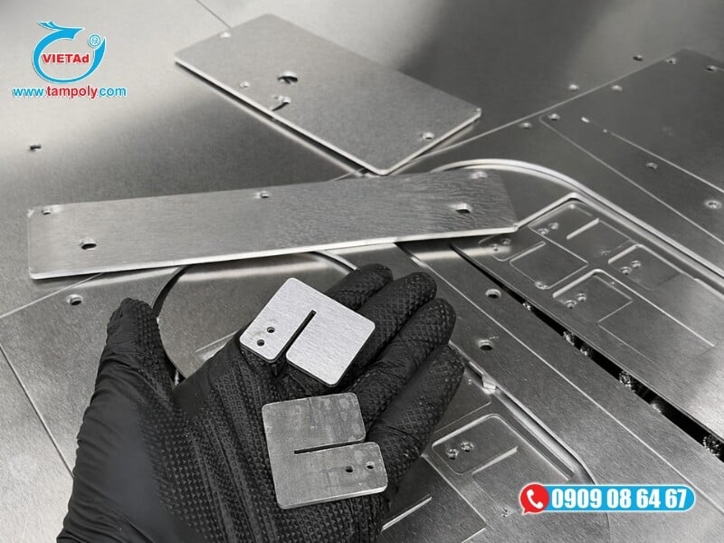 Nhôm tấm cắt lẻ vật liệu chuyên dụng cho đồ gá và linh kiện máy móc chính xác cao