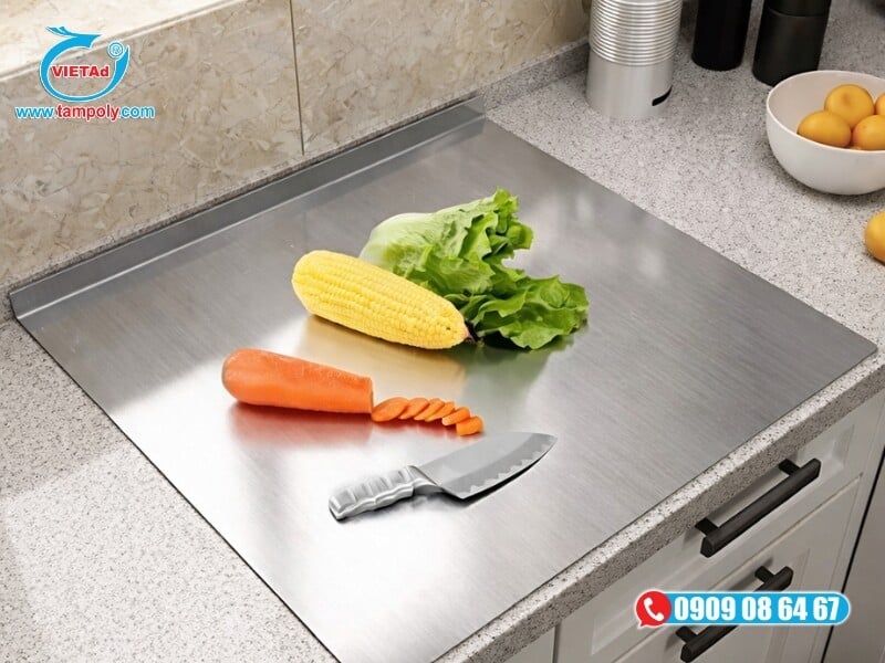 Nhôm tấm cắt CNC ứng dụng làm vật dụng khu vực bếp bền bỉ, an toàn cho sức khỏe