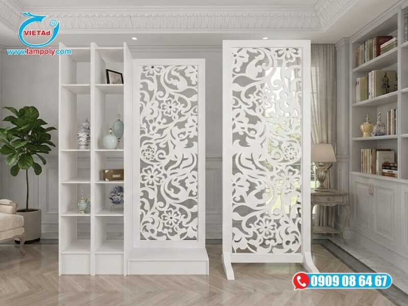 Tấm formex có độ nén cao và độ dày lớn phù hợp cho các hạng mục cần sự chắc chắn và độ chịu lực cao