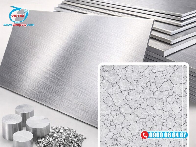 Nhôm tấm A1050 tinh khiết có độ dẻo cao