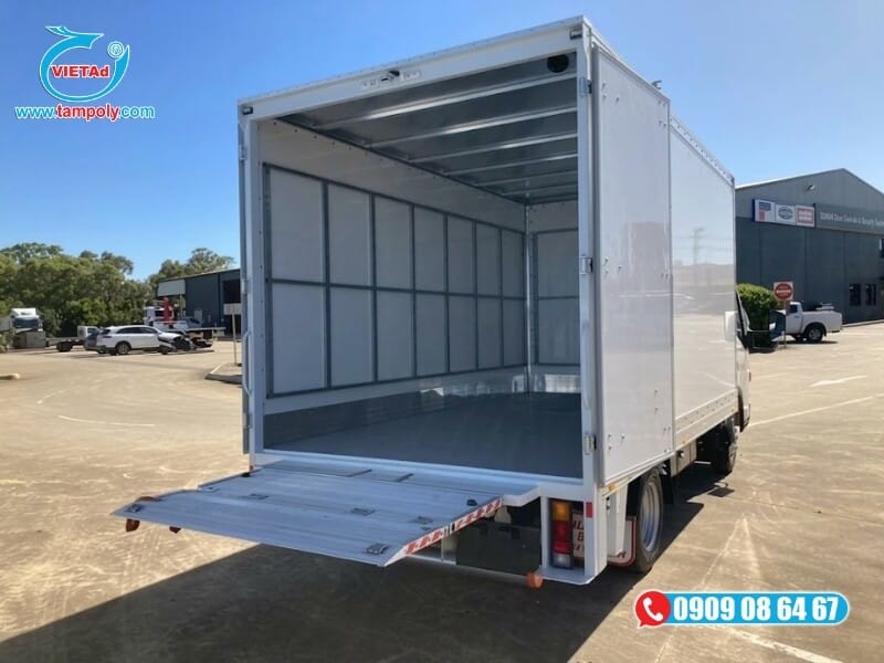 Nhôm tấm Bình Dương làm bửng xe và sàn xe tải