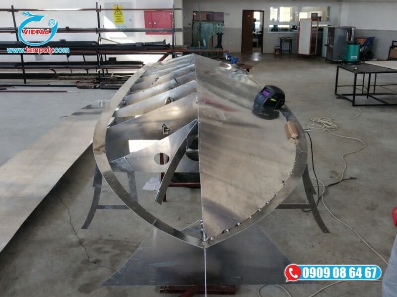 Gia công cabin và kết cấu tàu biển từ nhôm tấm tại Bình Thuận