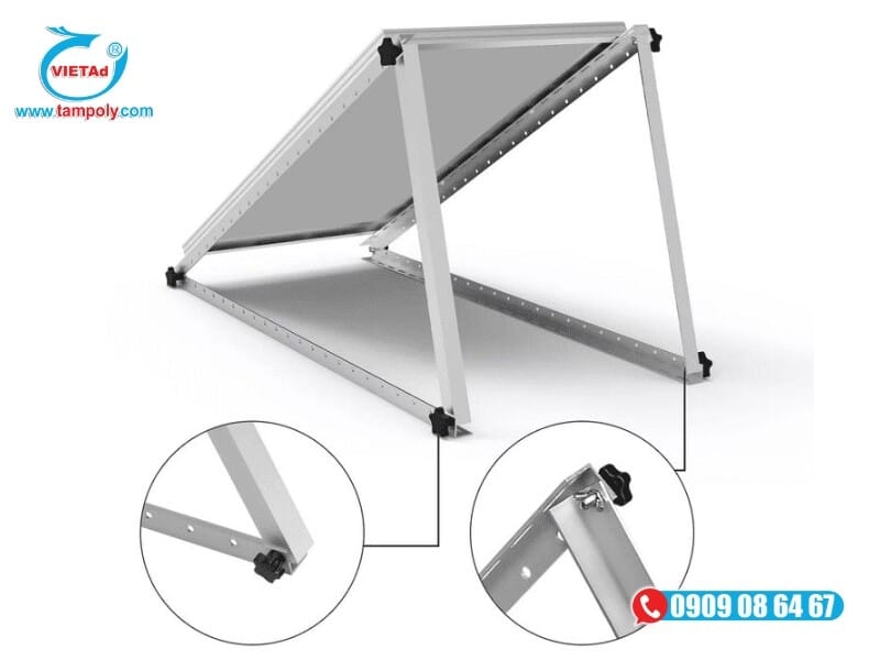 Nhôm tấm ứng dụng làm linh kiện giá đỡ pin năng lượng mặt trời cho các công trình tại Bình Thuận