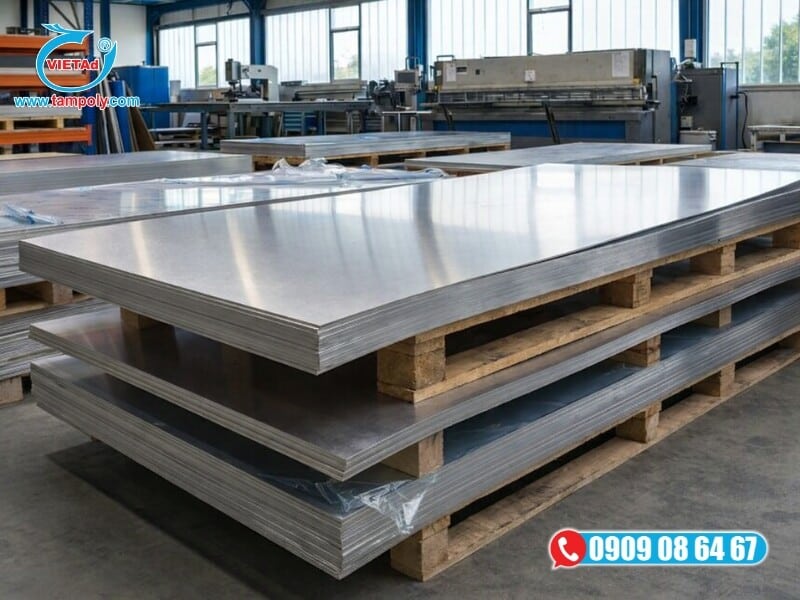 Vật Liệu Tấm QCV cắt lẻ nhôm tấm với độ chính xác cao bằng công nghệ Laser Fiber hiện đại, giá cạnh tranh