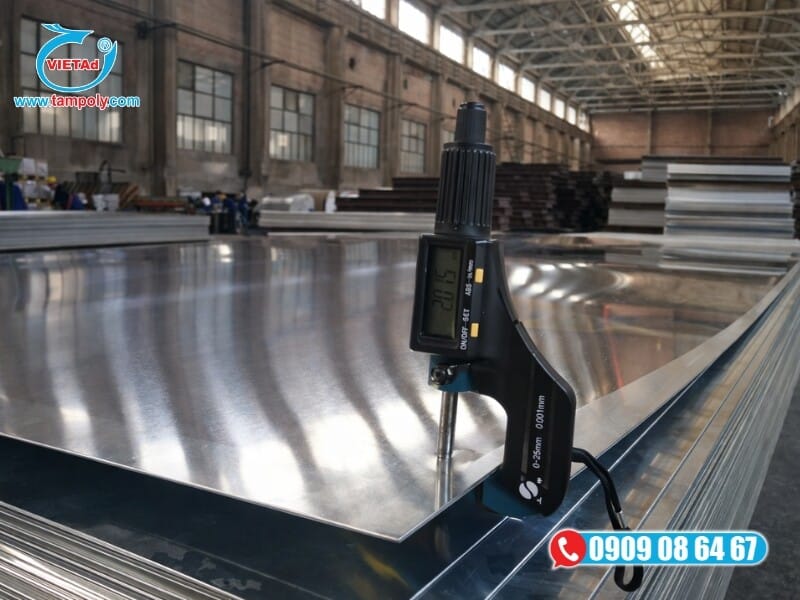 Cần lưu ý kiểm tra nguồn gốc, độ dày và chú ý chất lượng khi mua nhôm tấm