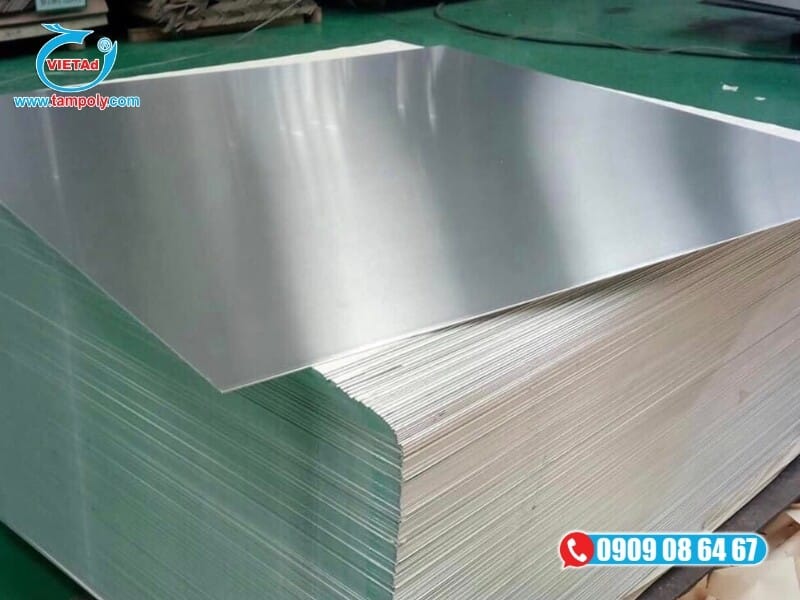 Nhôm tấm A5052 và A6061 có độ bền tốt, chống ăn mòn và gỉ sét