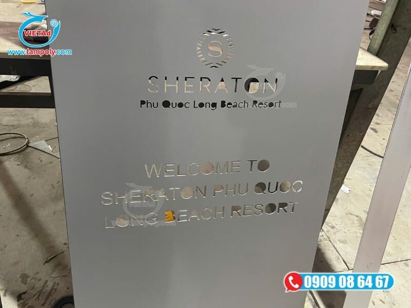 Nhôm tấm có khả năng chống ăn mòn, trọng lượng nhẹ làm hộp đèn cao cấp