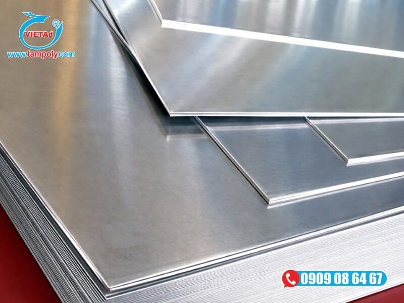 Nhôm tấm Nha Trang được ưa chuộng trong xây dựng, trang trí nội, ngoại thất