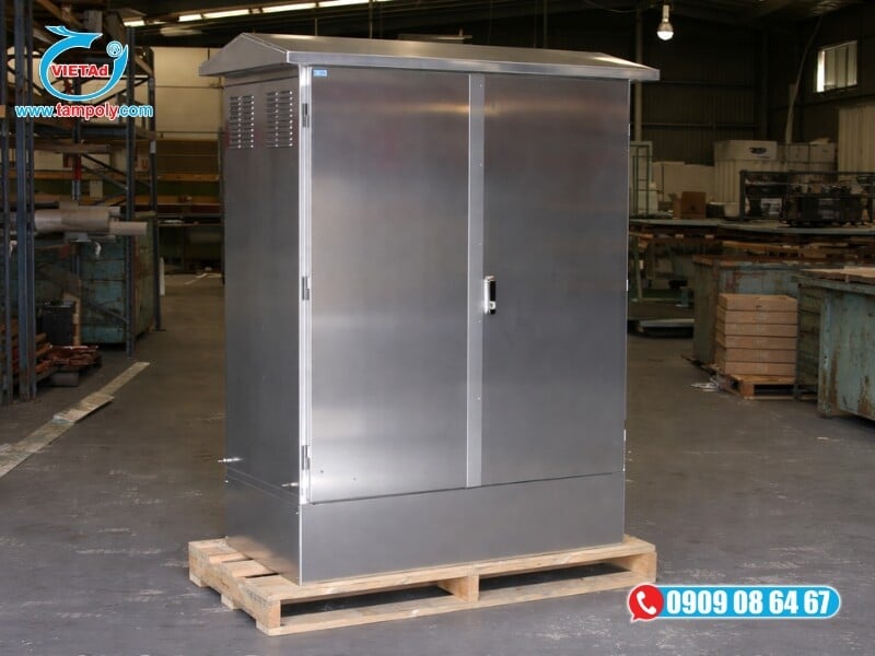 Nhôm tấm A5052 làm vỏ tủ điện công trình xây dựng, sản xuất quận 11