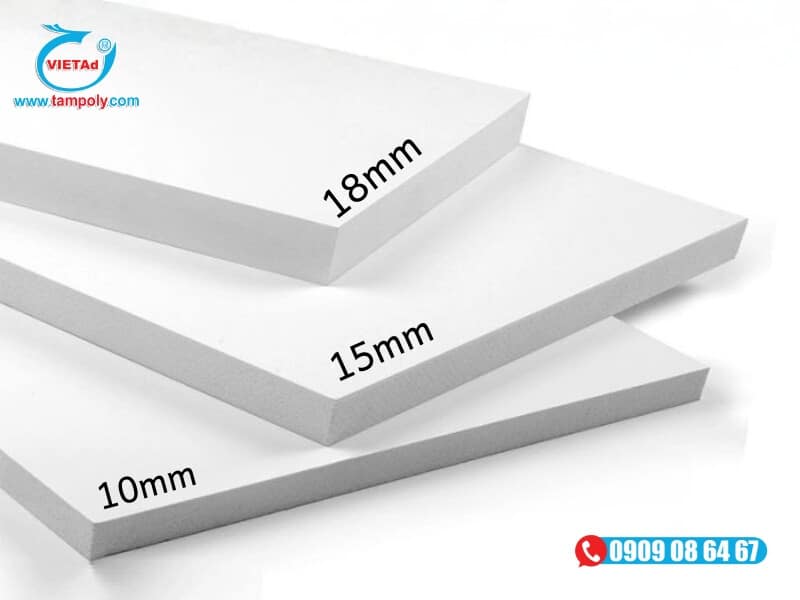 Cấu tạo và bản chất vật liệu của tấm formex 15mm
