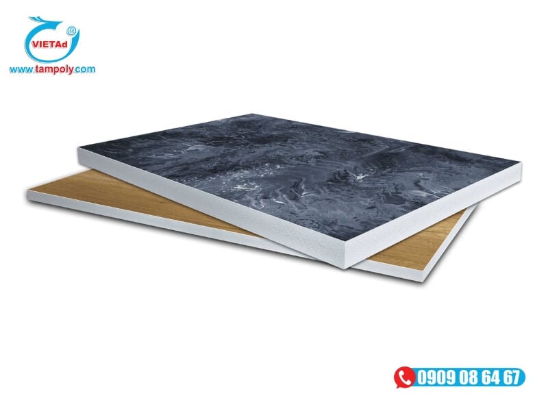 Tấm formex 15mm có thể in UV trực tiếp hay dán decal, bồi PP sáng tạo
