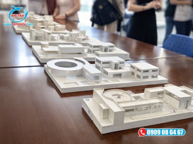 Độ dày 17mm của tấm formex thích hợp làm đế và sa bàn cho các mô hình