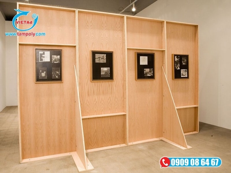 Vách trang trí nội thất pima 5mm cán vân gỗ tinh xảo bề mặt phẳng mịn, chịu lực tốt