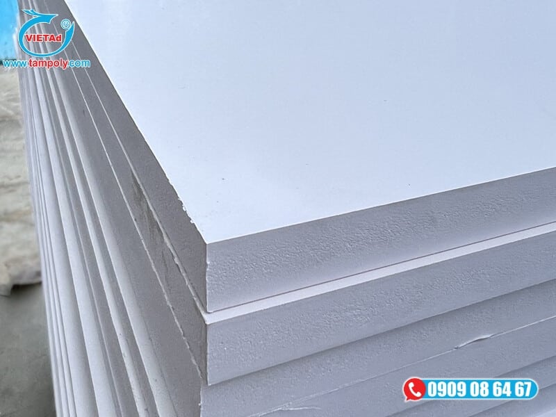 Tấm xốp formex có độ dày đa dạng, ứng dụng linh hoạt mọi lĩnh vực trong đời sống