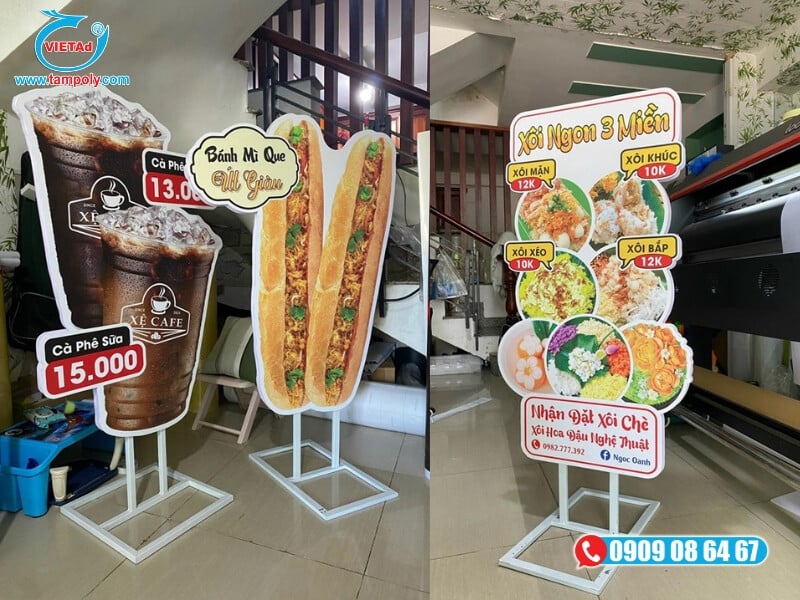 Formex với độ dày trung bình từ 5 – 8mm làm mô hình standee