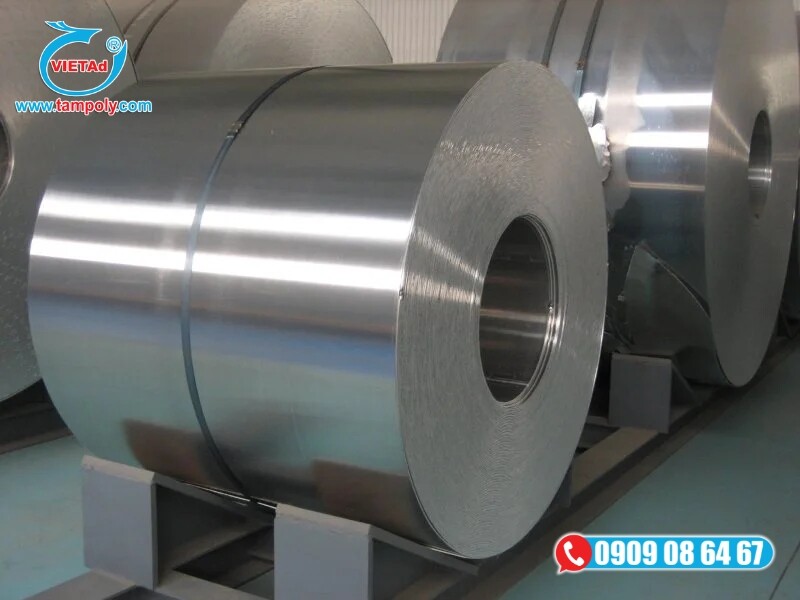 Giá nhôm tấm cuộn rẻ hơn giá nhôm tấm phẩng