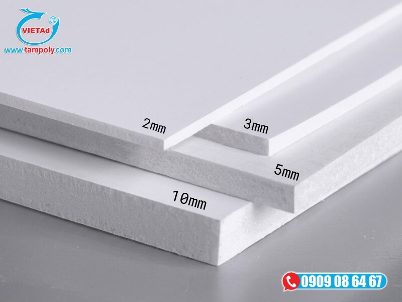 Mô hình formex thường sử dụng formex dày 5mm