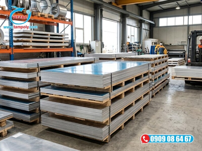 Một số câu hỏi phổ biến hay gặp về tấm nhôm 2mm của khách hàng tại Vật Liệu Tấm QCV