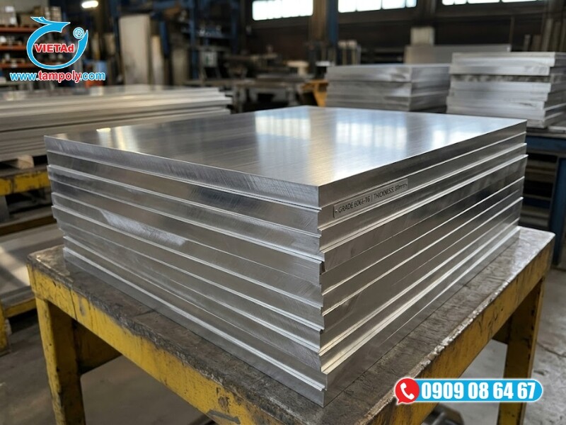 Nên chọn nhôm tấm đúng hợp kim theo ứng dụng sử dụng và yêu cầu độ phẳng