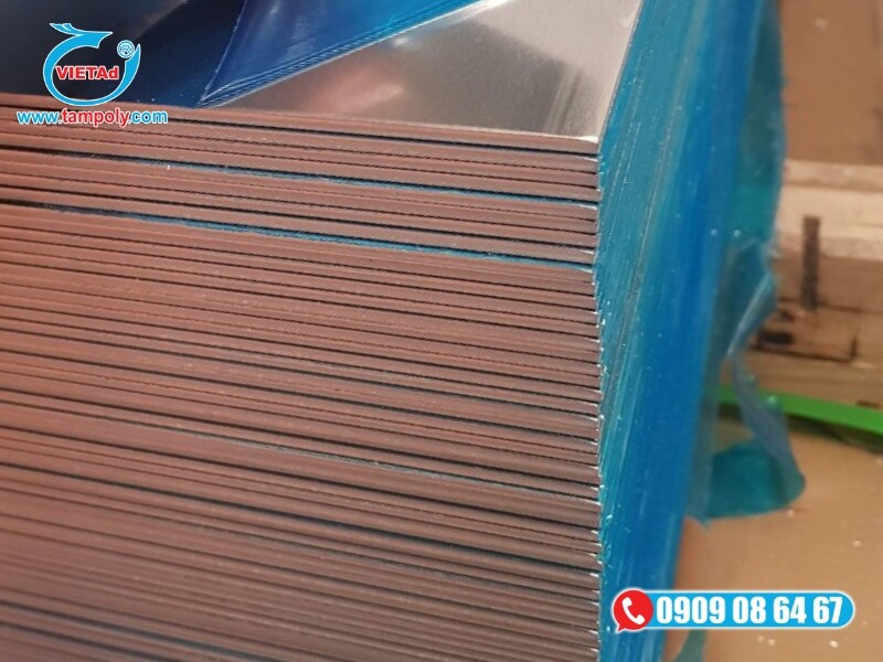 Nhôm tấm 8mm cung cấp bởi Vật liệu tấm QCV