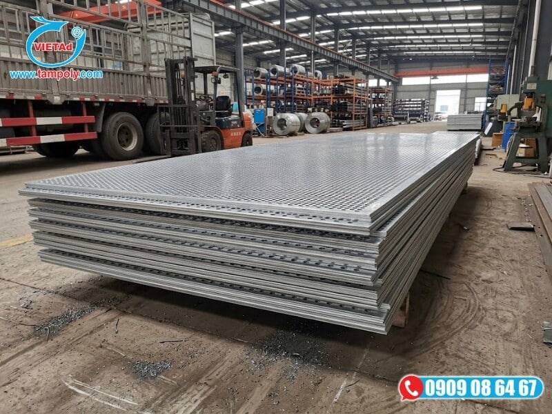 Vật Liệu Tấm QCV chuyên cung cấp tấm nhôm đục lỗ, hỗ trợ giao hàng toàn quốc