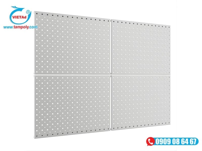 Vật Liệu Tấm QCV gia công đục lỗ tấm nhôm mọi kích thước, giao hàng tận nơi