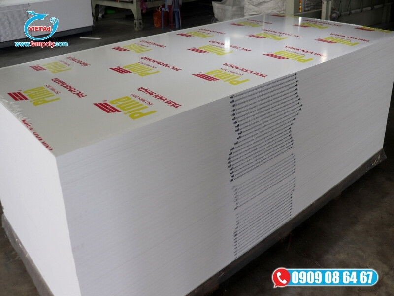 Tấm Pima trắng chính hãng được cung cấp, phân phối tại Vật liệu tấm QCV