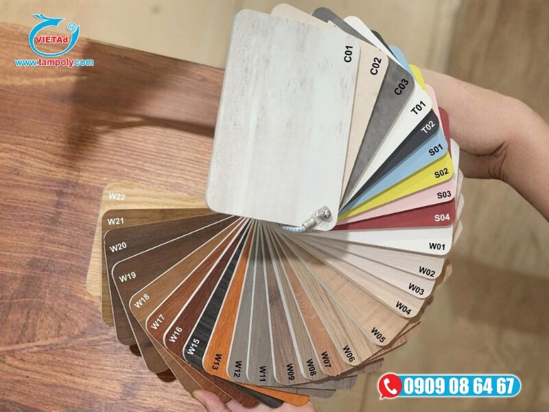 Tấm Pima vân gỗ vượt trội bởi khả năng chống cháy lan