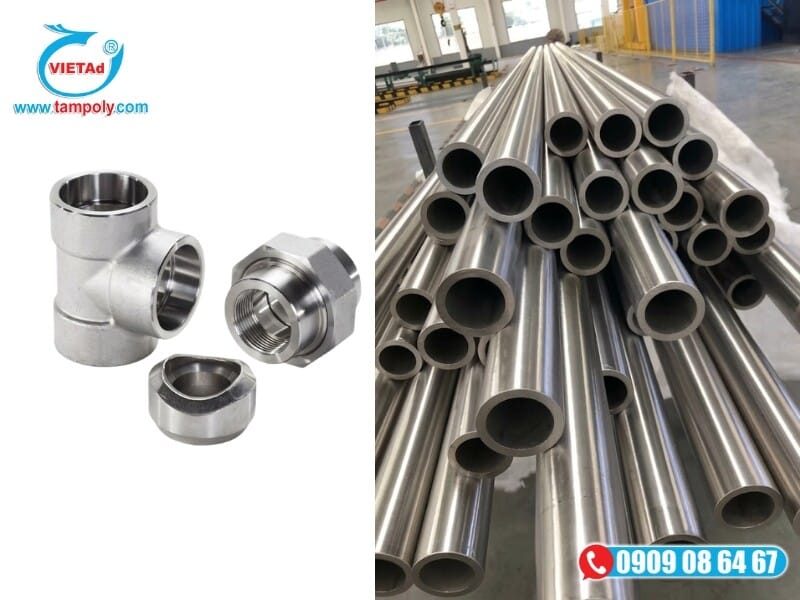 Inox ứng dụng làm hệ thống đường ống cứng cáp