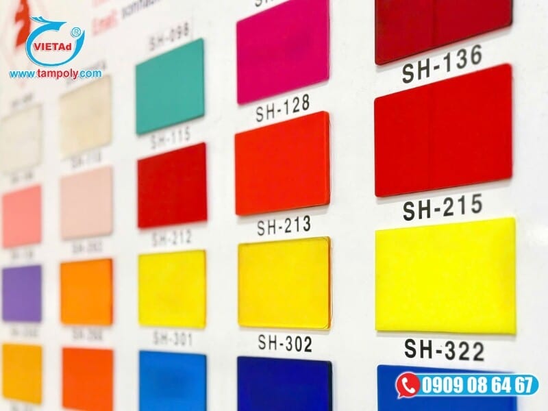 Chuyên Bán Tấm Mica Sơn Hà Chuẩn Chất Lượng Đủ Mã Màu