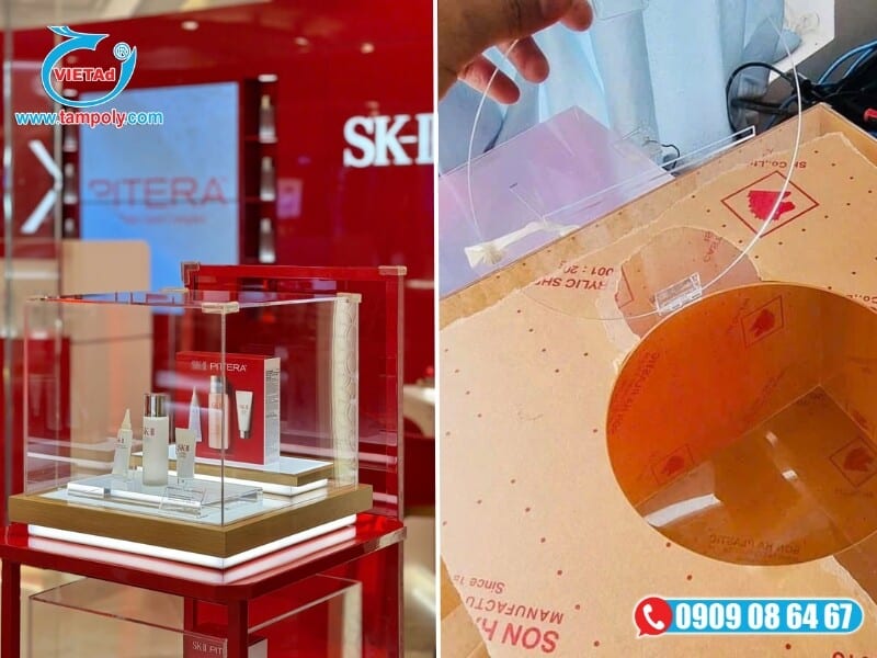 Tấm Mica Sơn Hà có độ bền cơ học và khả năng chịu lực tác động tốt từ môi trường
