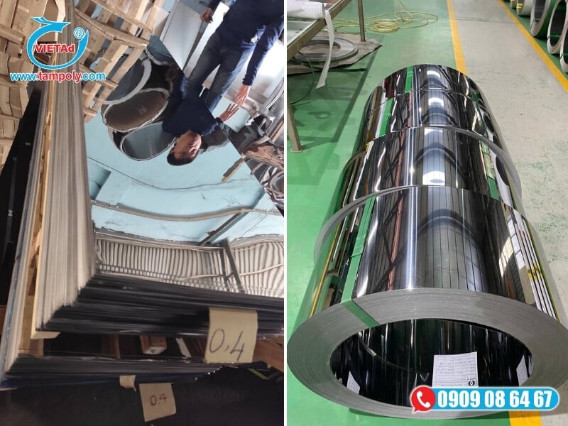 Cần lưu ý bảo quản và lau khô bề mặt tấm inox 430 trong quá trình chế tạo