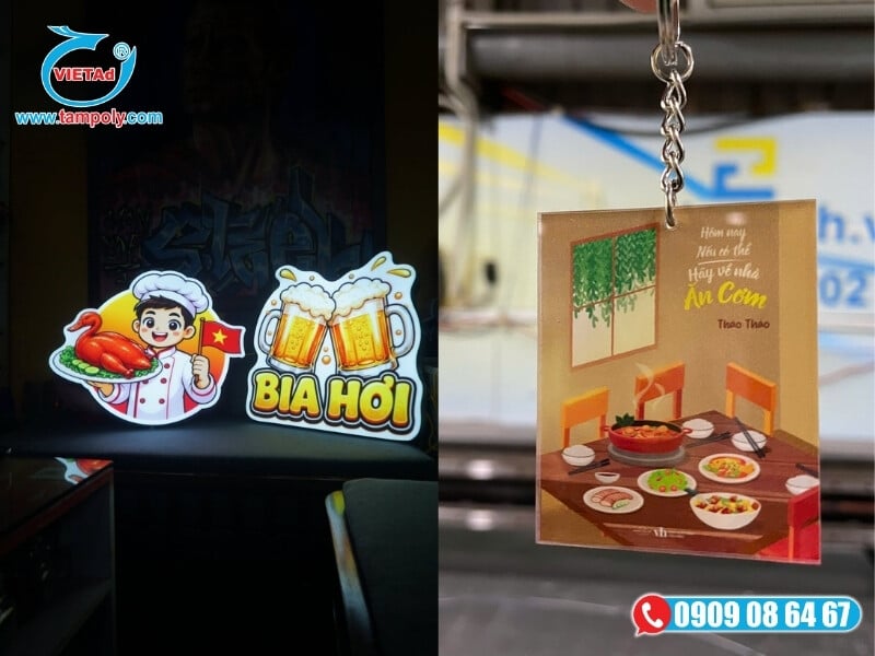 Tấm Mica DAG Trung Quốc có bề mặt xuyên sáng tốt, dễ dàng gia công tạo hình và in ấn UV hình ảnh sắc nét