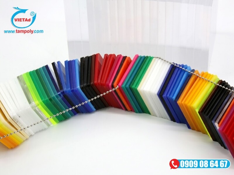 Vật Liệu Tấm QCV luôn sẵn hàng số lượng lớn tấm Mica PMMA để phân phối và giao nhanh đến công trình
