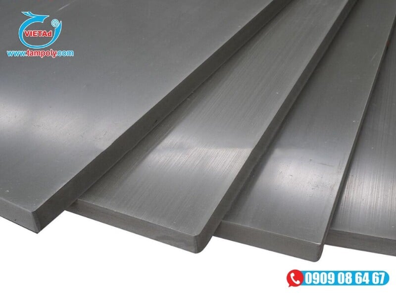 Tấm nhựa PVC kỹ thuật nhập khẩu từ Châu Âu, Hàn Quốc và Trung Quốc