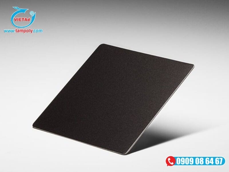 Inox màu đen với độ bền màu vượt trội, mang lại giá trị thẩm mỹ cao