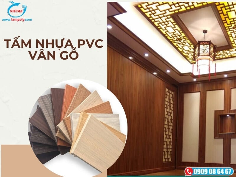 Báo giá tấm nhựa PVC vân gỗ